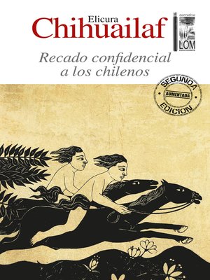 cover image of Recado confidencial a los chilenos (2a. Edición)